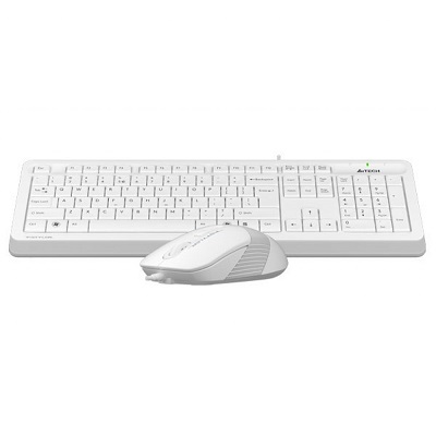 F101 USB bela tastatura + USB mis