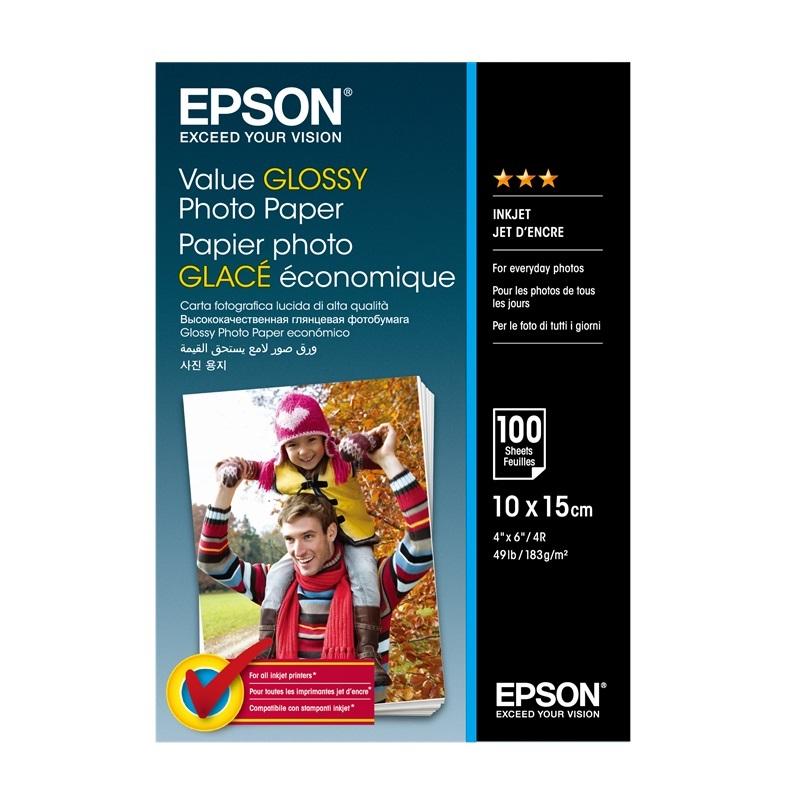 Epson Value Glossy 10x15 100 sheet