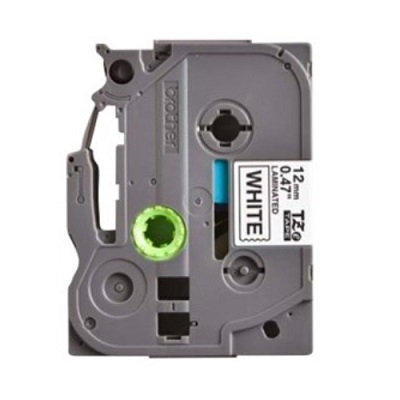 Traka TZ2-S231 12MM BLK ON WHI