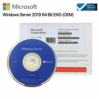 Windows Server Std 2019 DVD
