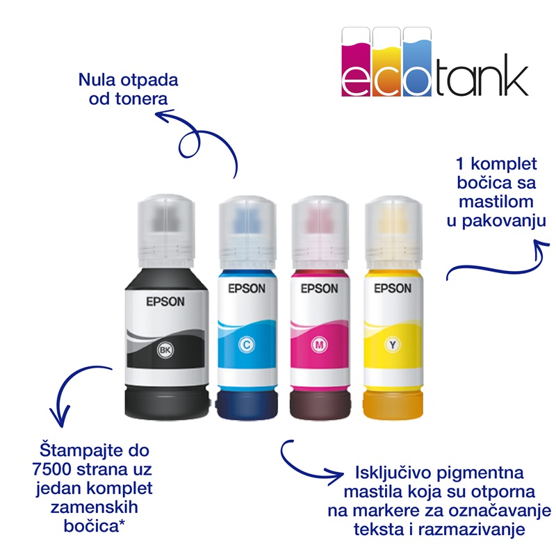  Epson EcoTank MFP L15160 Color A3+ štampač